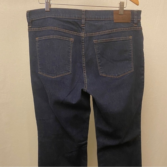 Lauren Ralph Lauren Sz 14 Mid Rise Boot Cut Jeans Women’s Dark Wash Stretch - Picture 6 of 13